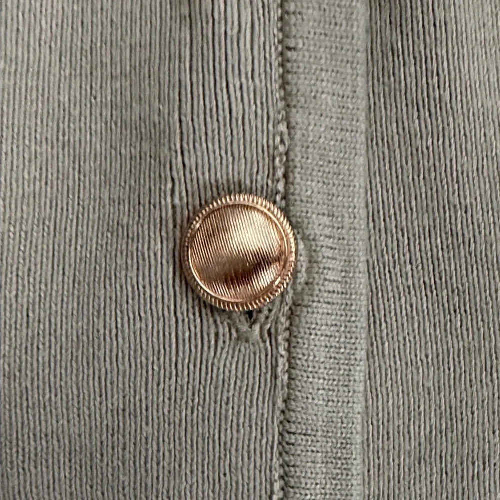 Zeagoo Tan Cardigan with Button Detail - Picture 3 of 3